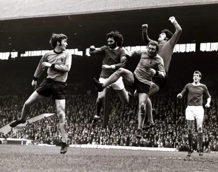 Framed Print : George Best Football Player - April 1971 in action with McAlle, Baily Framed Print : George Best Football Player - April 1971 in action with McAlle, Baily