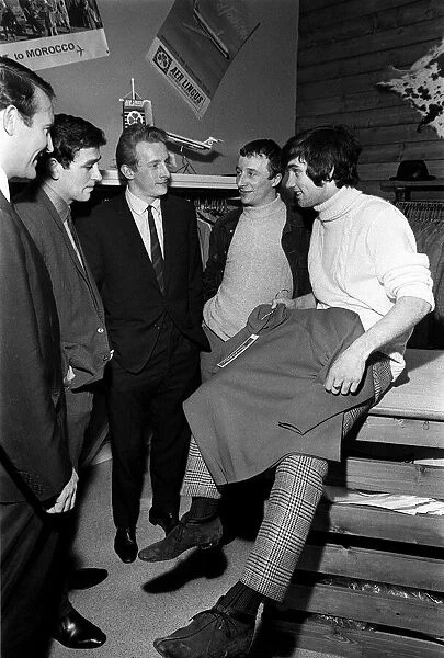 George Best Football player, opening his Boutique in Cross Street Sale