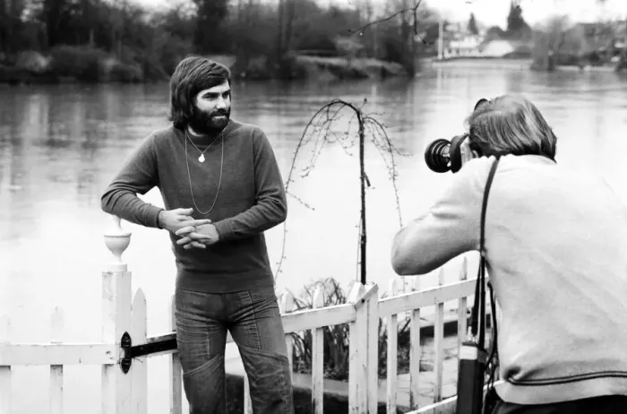 Framed Print : George Best. Footballer George Best at the Bray home of Michael Parkinson Framed Print : George Best. Footballer George Best at the Bray home of Michael Parkinson
