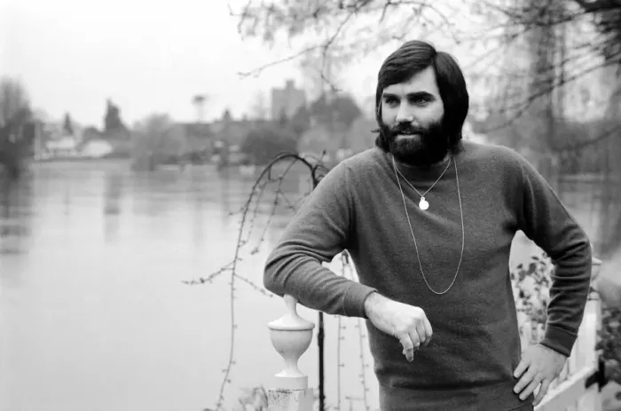 Framed Print : George Best. Footballer George Best at the Bray home of Michael Parkinson Framed Print : George Best. Footballer George Best at the Bray home of Michael Parkinson