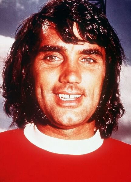 George Best footballer Manchester United FC Circa 1972