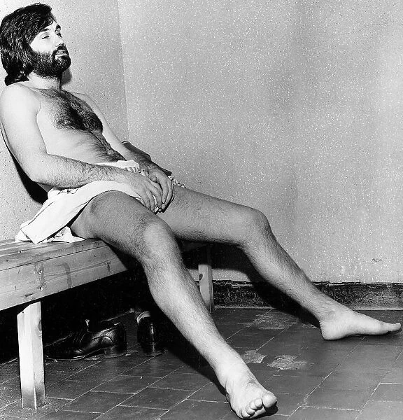 George Best game cooling off after the five-a-side May 1974