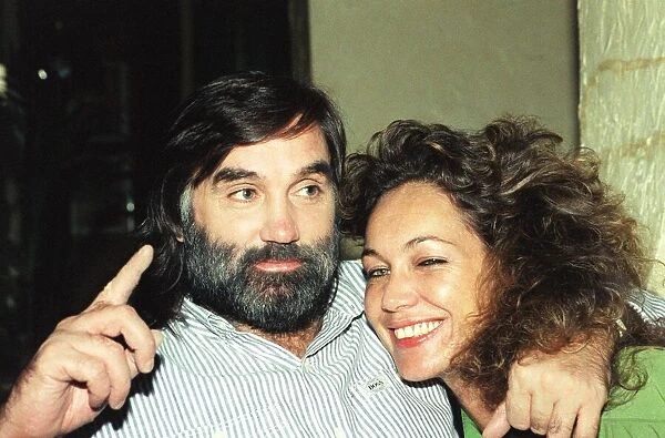 george best with his girlfriend, mary shatila. sept 90-7878 www
