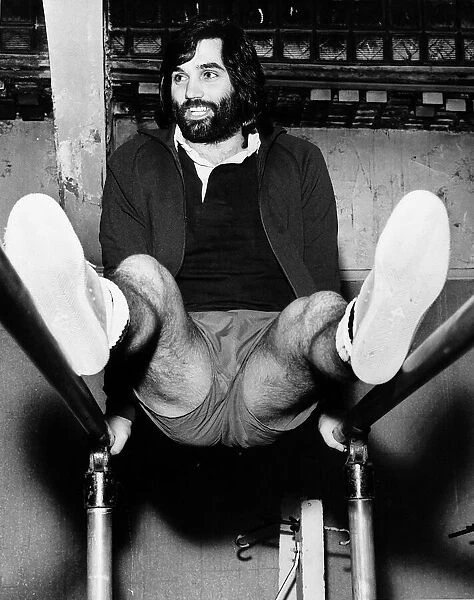 George Best keeps fit May 1974