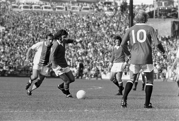George Best Manchester United 1971 Crystal Palace V Manchester United 11th