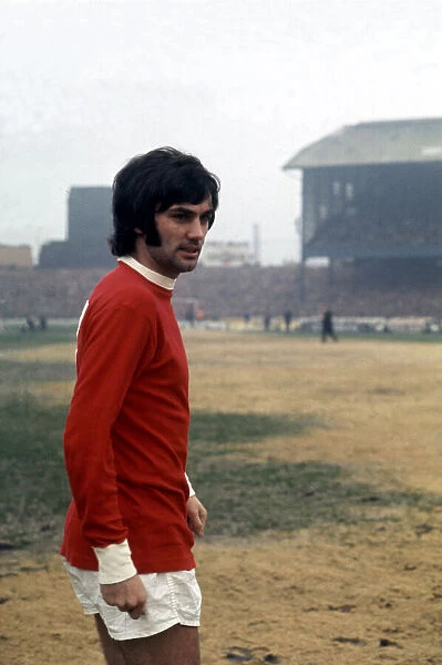 George Best Manchester United Football PLayer Circa 1969