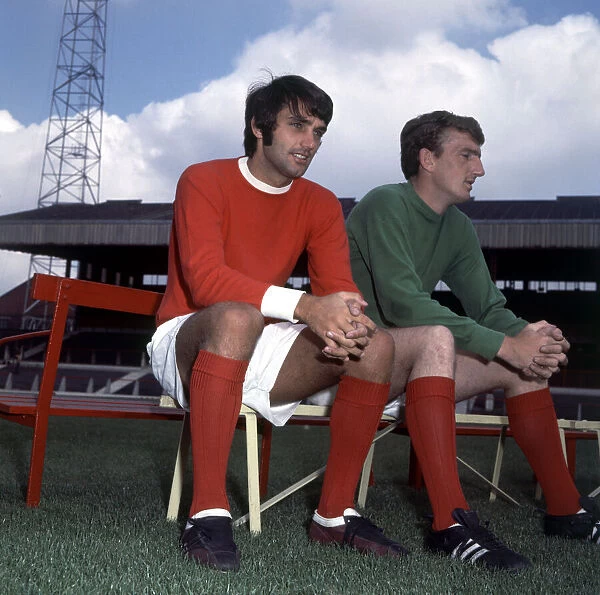 George Best Manchester United Football Player August 1969