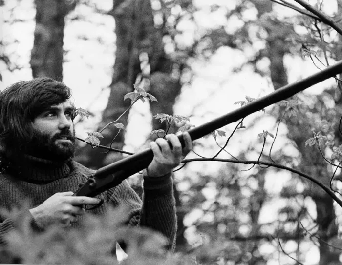 Framed Print : George Best seen here playing the part of a country gentleman May 1974 Framed Print : George Best seen here playing the part of a country gentleman May 1974