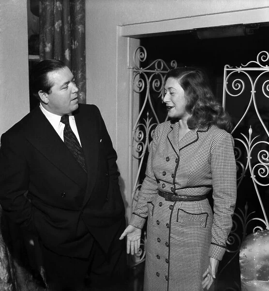 George Dawson & Wife Olga. November 1952 C5748-003