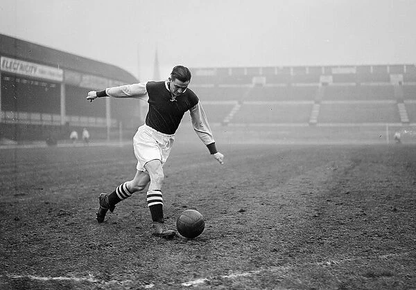 George Edwards Aston Villa FC Circa December 1946 - January 1947