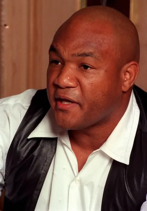 Framed Print : George Foreman former heavyweight Boxing champion October 1989