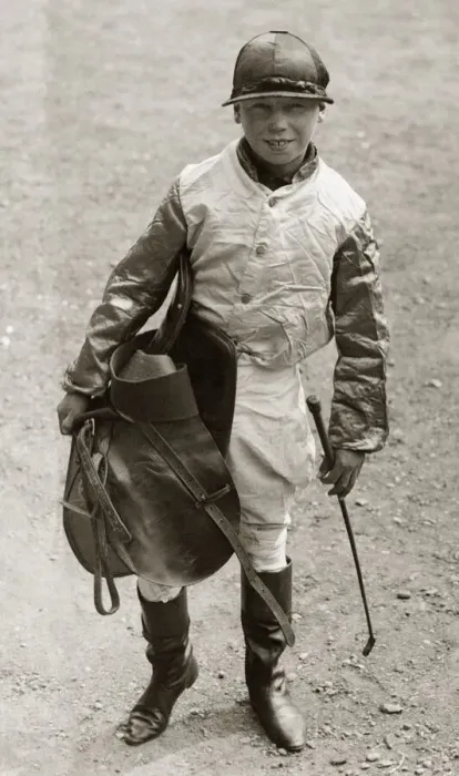 Framed Print : George Formby aged 10 in his fathers colours 18th April 1915 Boy Jockey Framed Print : George Formby aged 10 in his fathers colours 18th April 1915 Boy Jockey