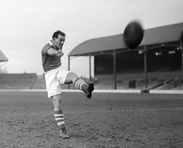 George Hardwick, Middlesbrough Football Player, Magic Feet Feature, 13th January 1950