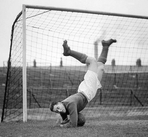 George Marks, Blackburn Rovers Goalkeeper, pictured December 1946