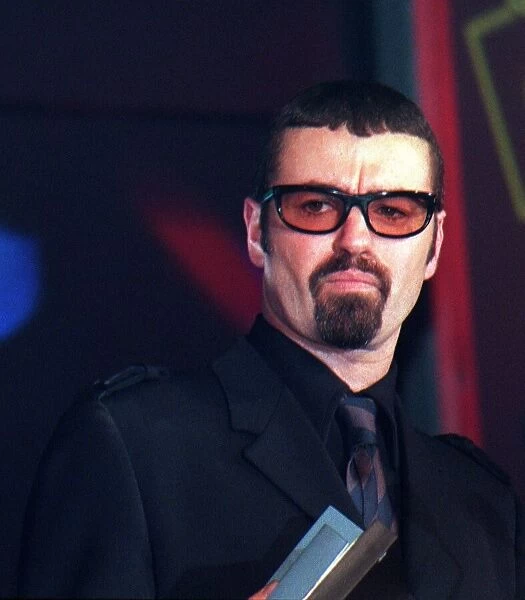 George Michael at Capital Radio Awards where he collected best male vocalist