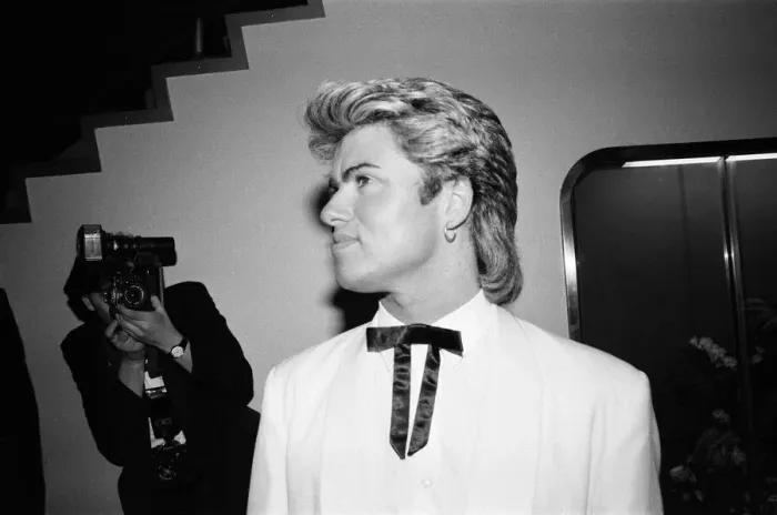 Framed Print : George Michael, singer, pictured at the British Phonographic Industry, BPI Awards Framed Print : George Michael, singer, pictured at the British Phonographic Industry, BPI Awards