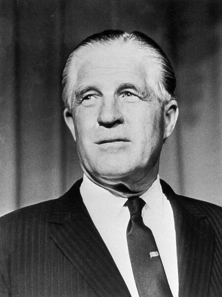 George W. Romney, US Politician, Minister for Housing and Urban Development in the Nixon