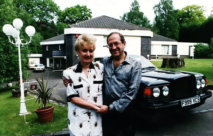 Framed Print : Gerald and Vera Weisfeld, circa 1990 Framed Print : Gerald and Vera Weisfeld, circa 1990