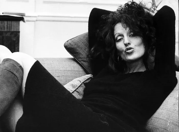 Framed Print : Germaine Greer Australian feminist author 1971 Framed Print : Germaine Greer Australian feminist author 1971