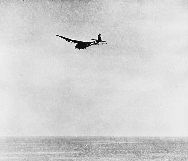 German ME 323 transport travelling from Italy to Sardinia before being shot down by an R