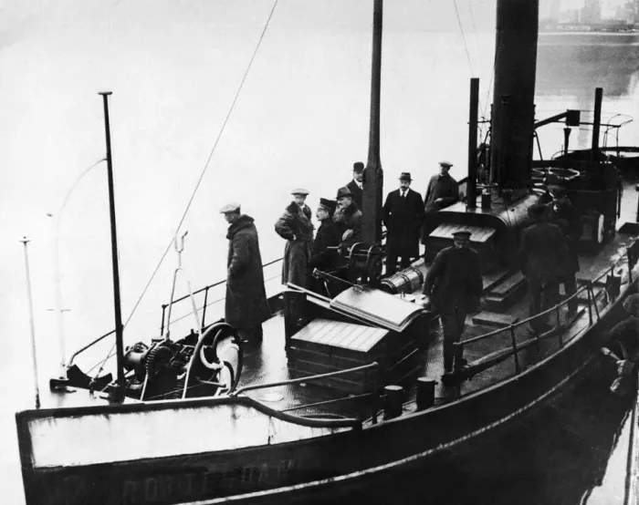 Framed Print : German Ex-Crown Prince Wilhelm seen here in exile in Holland. 28th November 1918 Framed Print : German Ex-Crown Prince Wilhelm seen here in exile in Holland. 28th November 1918