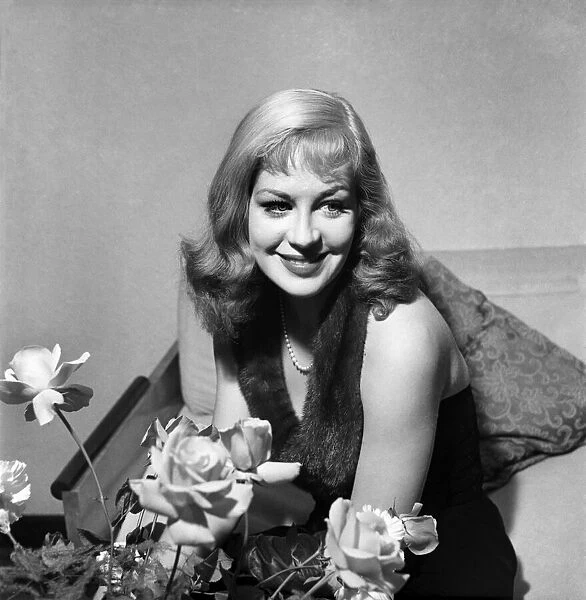 German film star Hildegarde Neff (Knef). November 1952 C5645
