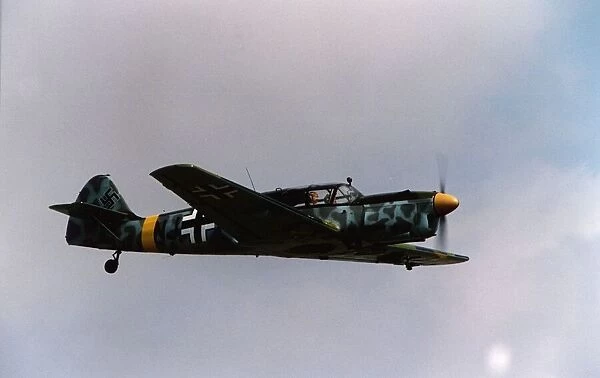A German Messershmitt ME 108 used as a trainer in the Second World War