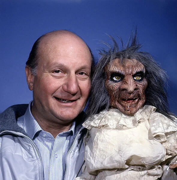 Gerry Anderson creator of the puppet Zelda that appeared in Terrahawks Circa 1986
