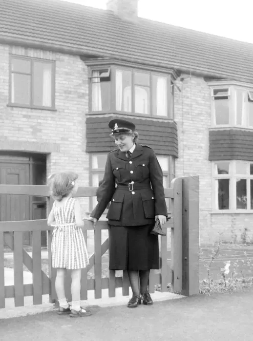 Framed Print : Getting a word of advice about road-safety from Mrs Kathleen Price Framed Print : Getting a word of advice about road-safety from Mrs Kathleen Price