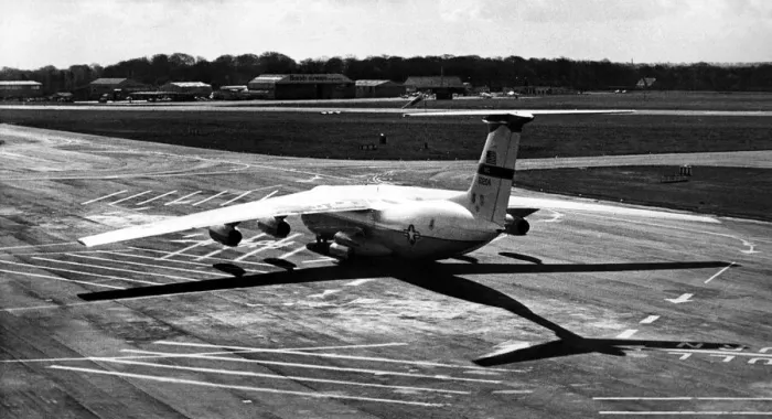 Framed Print : This giant US Air Force Lockheed C-141 Starlifter flew direct into Newcastle Airport Framed Print : This giant US Air Force Lockheed C-141 Starlifter flew direct into Newcastle Airport