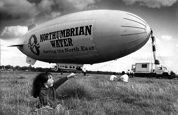 This giant balloon was a sight to behold for children across the North East when it