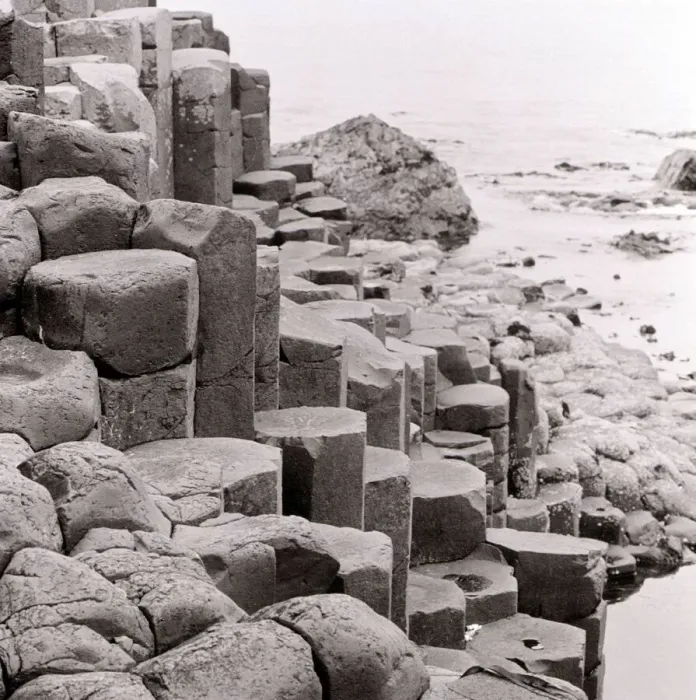 Framed Print : Giants Causeway Northern Ireland forming a headland on the north coast of Antrim Framed Print : Giants Causeway Northern Ireland forming a headland on the north coast of Antrim
