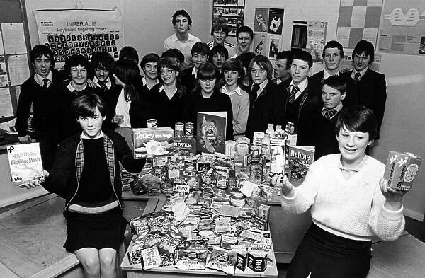 Gilbrook School, Eston, Redcar and Cleveland, North Yorkshire. 10th December 1981