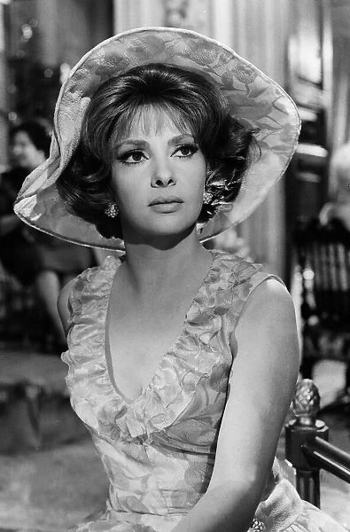 Gina Lollobrigida Italian actress in the 1960s