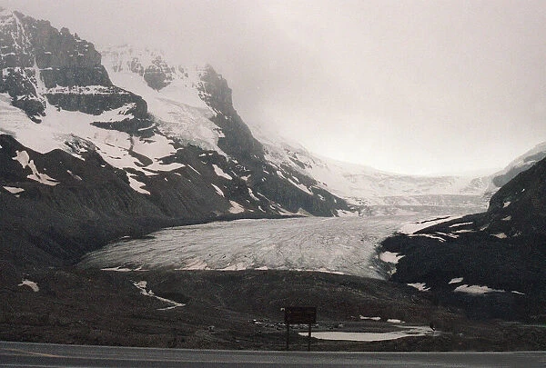 Glacier in the Columbian Ice Fields in the Canadian Rockies, July 1999