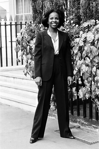 Gladys Knight. 19th November 1980