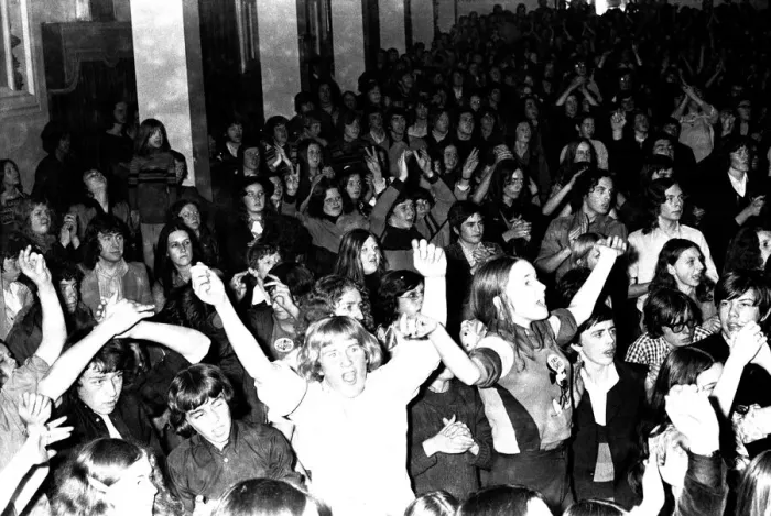 Framed Print : Glam rock band Slade perform in concert at Newcastle City Hall 4 November 1972 Framed Print : Glam rock band Slade perform in concert at Newcastle City Hall 4 November 1972