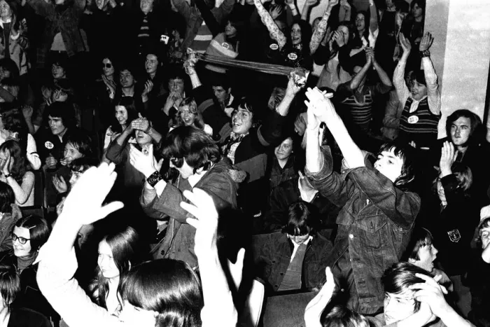 Framed Print : Glam rock band Slade perform in concert at Newcastle City Hall 4 November 1972 Framed Print : Glam rock band Slade perform in concert at Newcastle City Hall 4 November 1972