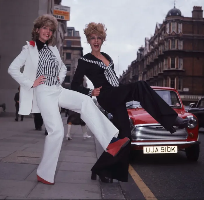 Framed Print : Glasgow clothing fashion 1972 Sailor suit v false feller