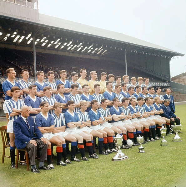 Glasgow Rangers, Photocall, August 1964. Front Row, left to right