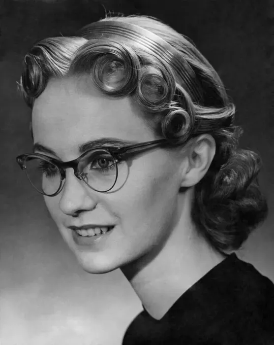 Framed Print : Glasses - Spectacles fashion. 1953 P018644 Framed Print : Glasses - Spectacles fashion. 1953 P018644