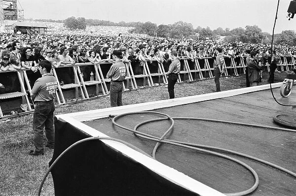 Glastonbury Festival 1994. General scenes. Picture shows the security in