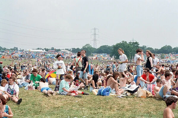 Glastonbury Festival. 27th June 1992