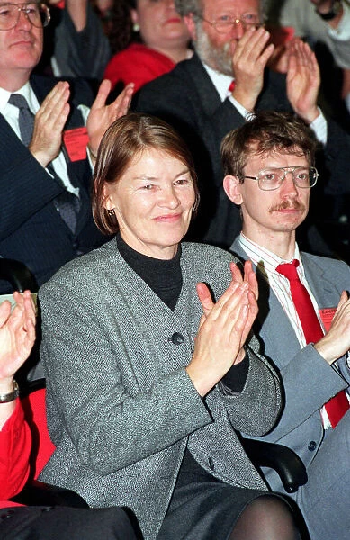 GLENDA JACKSON AT LABOUR PARTY CONFERENCE 07  /  10  /  1991