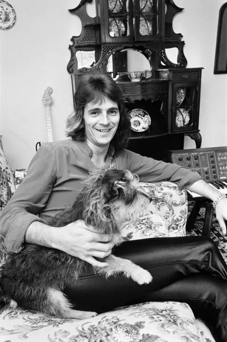 Framed Print : Glenn Tipton, member of heavy metal rock group Judas Priest, pictured at home Framed Print : Glenn Tipton, member of heavy metal rock group Judas Priest, pictured at home