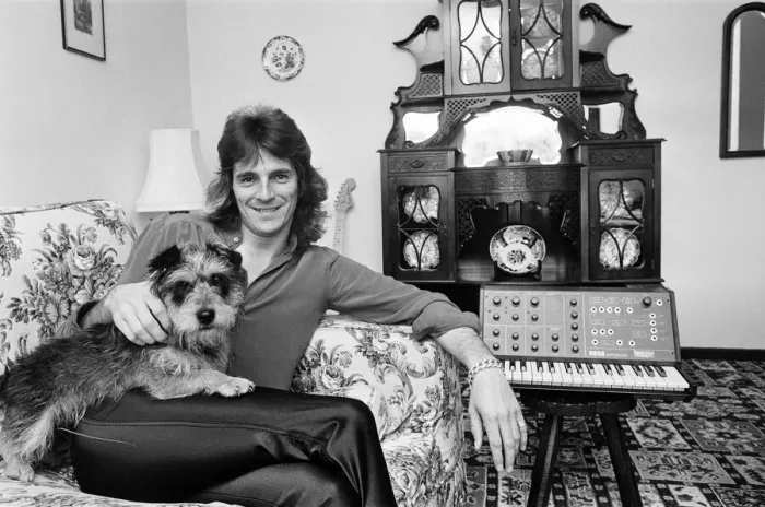 Framed Print : Glenn Tipton, member of heavy metal rock group Judas Priest, pictured at home Framed Print : Glenn Tipton, member of heavy metal rock group Judas Priest, pictured at home