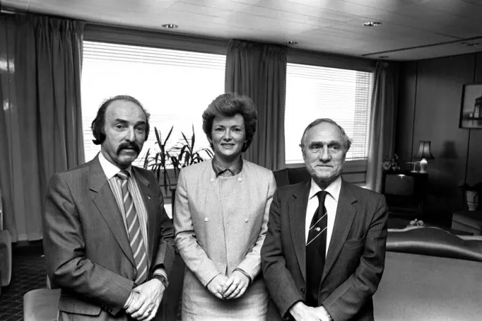Framed Print : Glenys Kinnock who visited Tyneside to speak at a conference on Joint Action for Framed Print : Glenys Kinnock who visited Tyneside to speak at a conference on Joint Action for