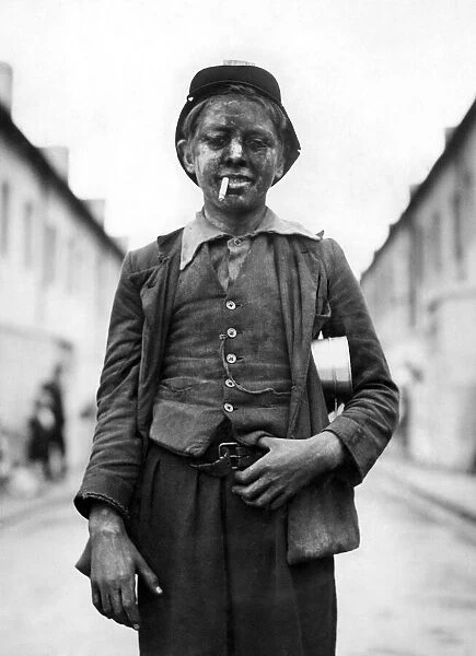 Glyn Hamblyn of Dinas, Rhondda - 14 year old Pit worker. June 1943 P018196