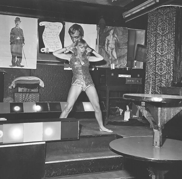 Go Go dancers at The Ship Bermondsey, 14th June 1970