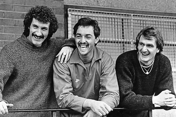 Goalkeeper Bruce Grobbelaar attends his first training session as a Liverpool player